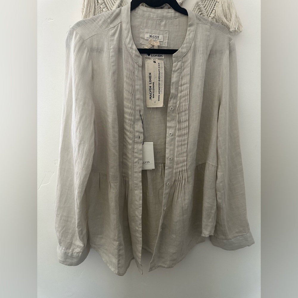 Anthropology Marvin | linen top